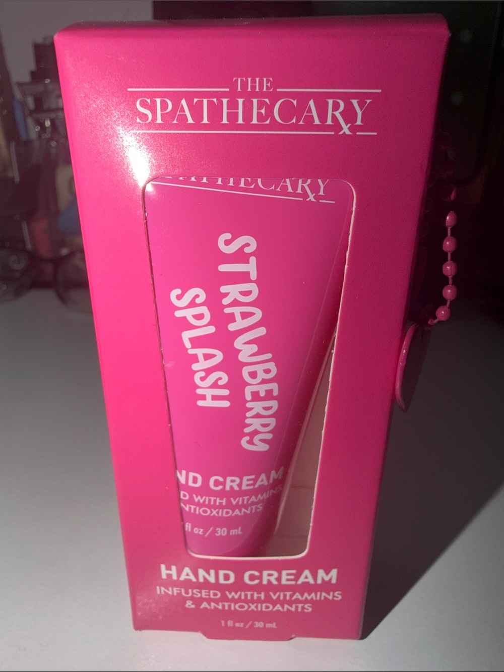 Strawberry Splash Pink Hand Cream